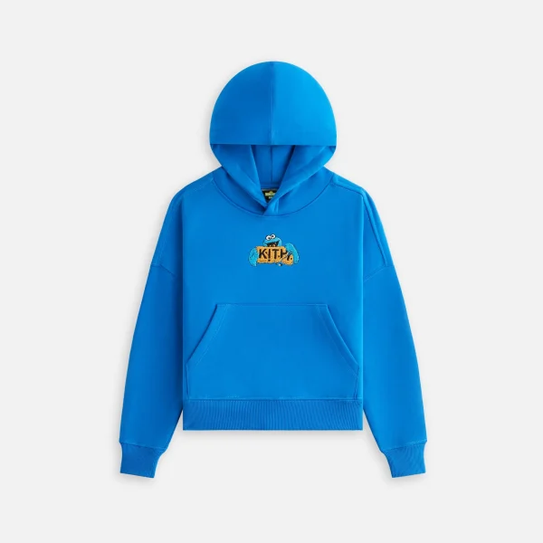 sesame street x kith kids cookie monster nelson hoodie limited edition voyage collection - KITH-SHOP