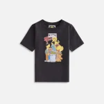 sesame street x kith kids vintage black graphic tee - KITH-SHOP