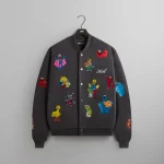 sesame street x kith marvin bomber jacket hematite edition - KITH-SHOP