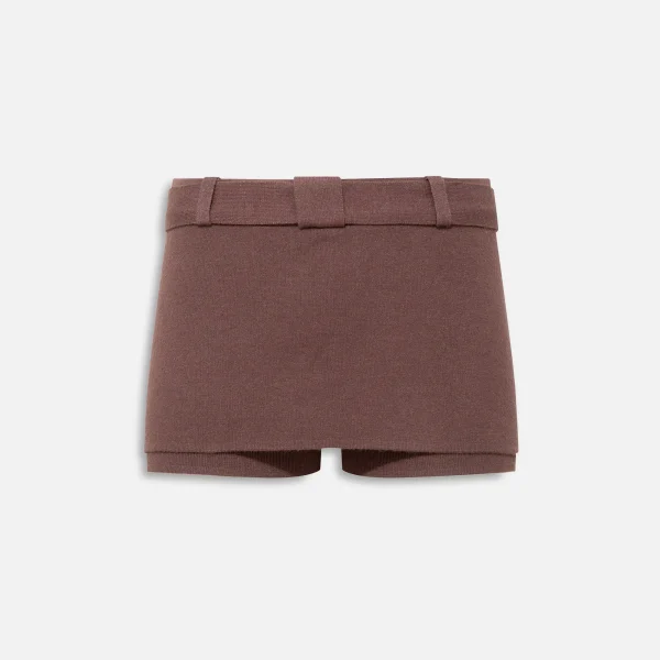 siedres jasmy brown high waisted skort - KITH-SHOP