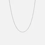 silver spike chain necklace by tom wood 20 5 inches - KITH-SHOP