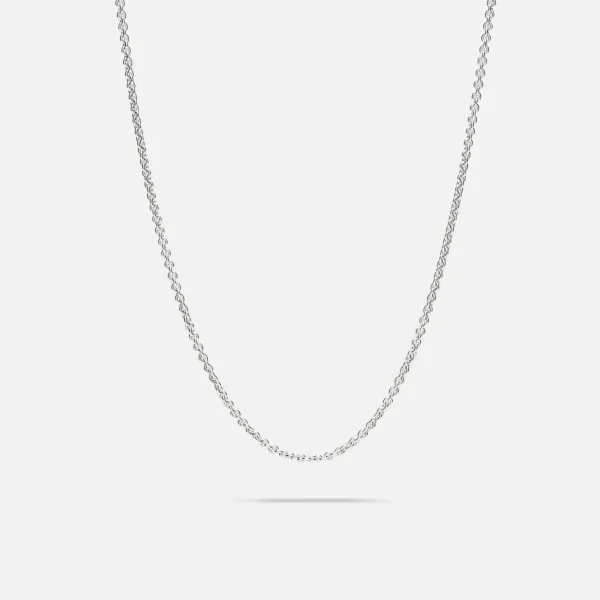 silver tom wood rolo chain 24 5 inches - KITH-SHOP