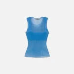 simkhai oakley tank with built in bralette pacific blue - KITH-SHOP