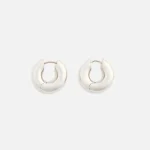 small 925 sterling silver tom wood chunky hoops - KITH-SHOP