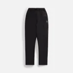 south2 west8 black grosgrain belted cuffed pants - KITH-SHOP