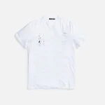 stampd ahs eroded graphic tee white - KITH-SHOP