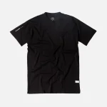 stampd black mock neck pocket tee - KITH-SHOP