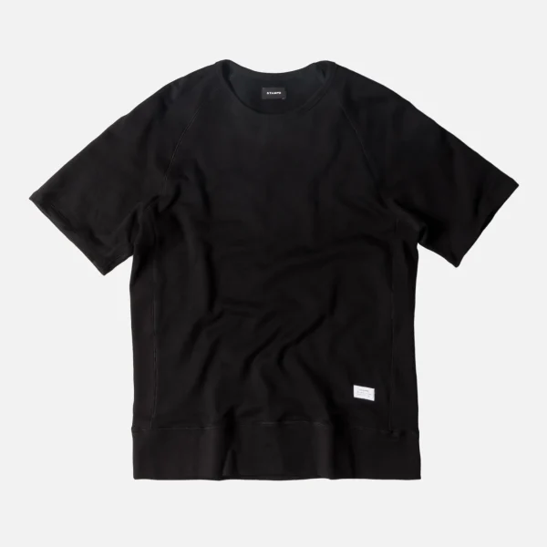 stampd field short sleeve pullover in black - KITH-SHOP