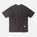 stampd field short sleeve pullover in slate grey - KITH-SHOP