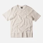 stampd field short sleeve pullover in white - KITH-SHOP