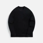 stampd micro strike reverse crew neck black tee - KITH-SHOP