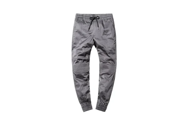 stampd moto chino pants charcoal finish - KITH-SHOP