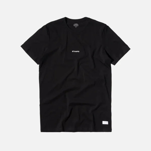 stampd stacked graphic tee black - KITH-SHOP