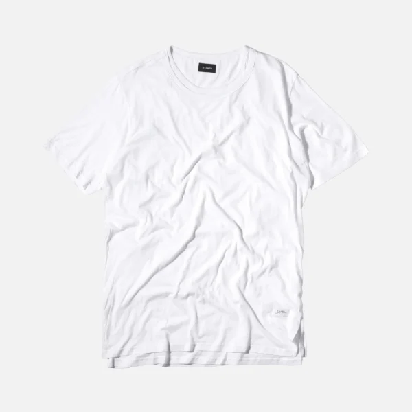 stampd white echo graphic tee - KITH-SHOP