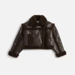 stand studio kristy dark brown jacket - KITH-SHOP