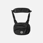 stone island black bumbag - KITH-SHOP