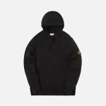 stone island black hoodie premium quality - KITH-SHOP