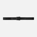 stone island black leather belt - KITH-SHOP