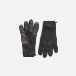 stone island black nylon metal glove - KITH-SHOP