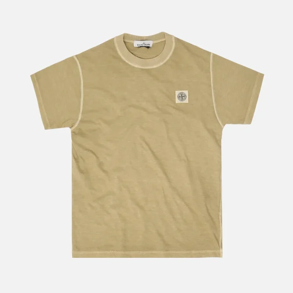 stone island dark beige graphic t shirt - KITH-SHOP