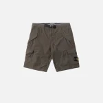 stone island military green bermuda shorts - KITH-SHOP