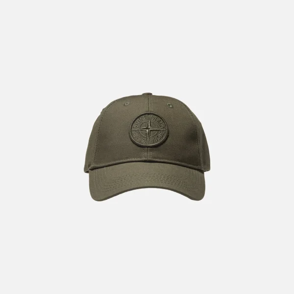 stone island military green hat - KITH-SHOP