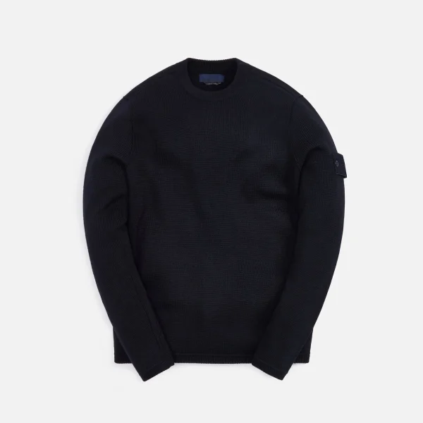 stone island navy ghost sweater - KITH-SHOP