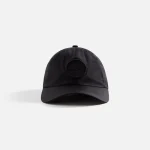 stone island nylon metal cap in black - KITH-SHOP