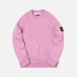 stone island rose quartz crewneck sweatshirt - KITH-SHOP