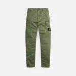 stone island stretch broken twill cotton garment dyed vintage effect - KITH-SHOP