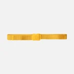 stone island yellow leather belt - KITH-SHOP