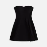 strapless grace mini dress in black by norma kamali - KITH-SHOP