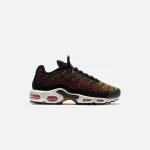 swarovski x nike women s air max plus black fire red pimento bright ceramic saturn gold - KITH-SHOP