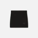 t by alexander wang black mini skirt with embossed logo - KITH-SHOP