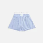 t by alexander wang logo elastic chambray blue boxer short combo - KITH-SHOP