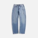 t by alexander wang mid rise bowed gusset jeans classic light indigo - KITH-SHOP