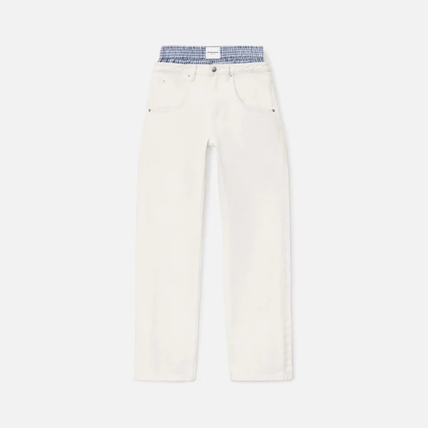 t by alexander wang prestyled boxer skater jeans moonshine - KITH-SHOP