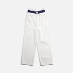 t by alexander wang tri layer 5 pocket white jeans pre styled - KITH-SHOP