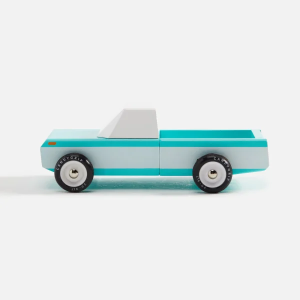 teal wooden pickup truck toy by candylab - KITH-SHOP