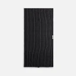 tekla bath towel in black stripes - KITH-SHOP