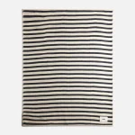 tekla lambswool magpie stripes blanket - KITH-SHOP