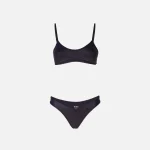 the attico black bikini stylish swimwear for summer - KITH-SHOP