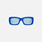 the attico marfa frames in electric blue with blue lenses - KITH-SHOP