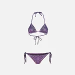 the attico violet brown white bikini - KITH-SHOP