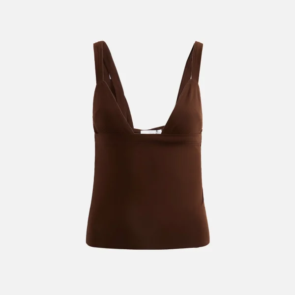 the line by k josephine chocolate tank top - KITH-SHOP