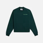 the local love club aura evergreen crewneck sweatshirt - KITH-SHOP