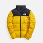 the north face 1996 retro nuptse jacket in arrowwood yellow - KITH-SHOP