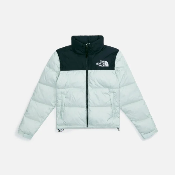 the north face 1996 retro nuptse jacket in green mist - KITH-SHOP