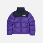 the north face nuptse retro jacket in peak purple - KITH-SHOP