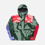 the north face x kaws retro 1986 mountain jacket balsam green - KITH-SHOP